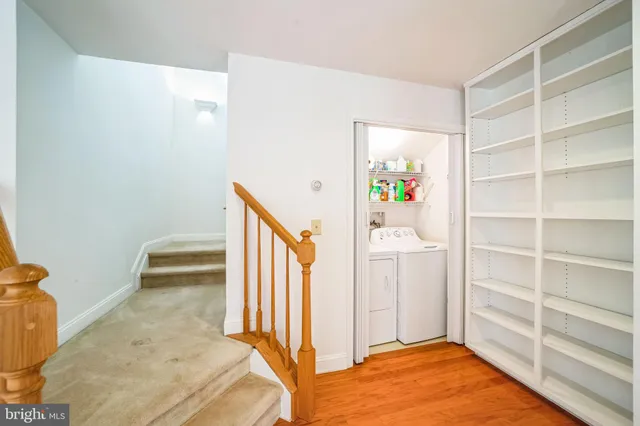 a view of an entryway door