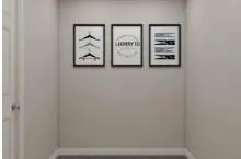 a view of rack on the wall