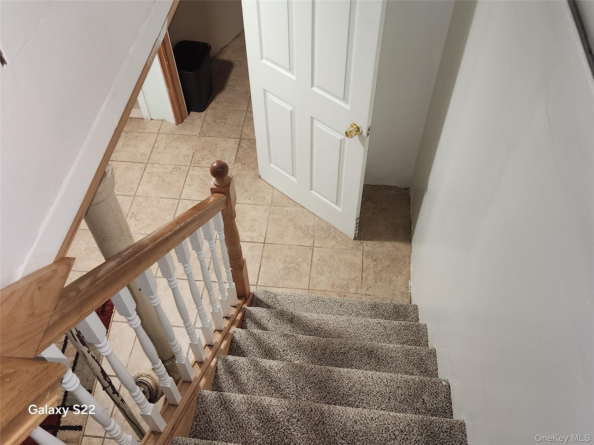46 Randolph Road White Plains, NY 10607 - Photo 14 of 16 Stairs featuring tile patterned floors