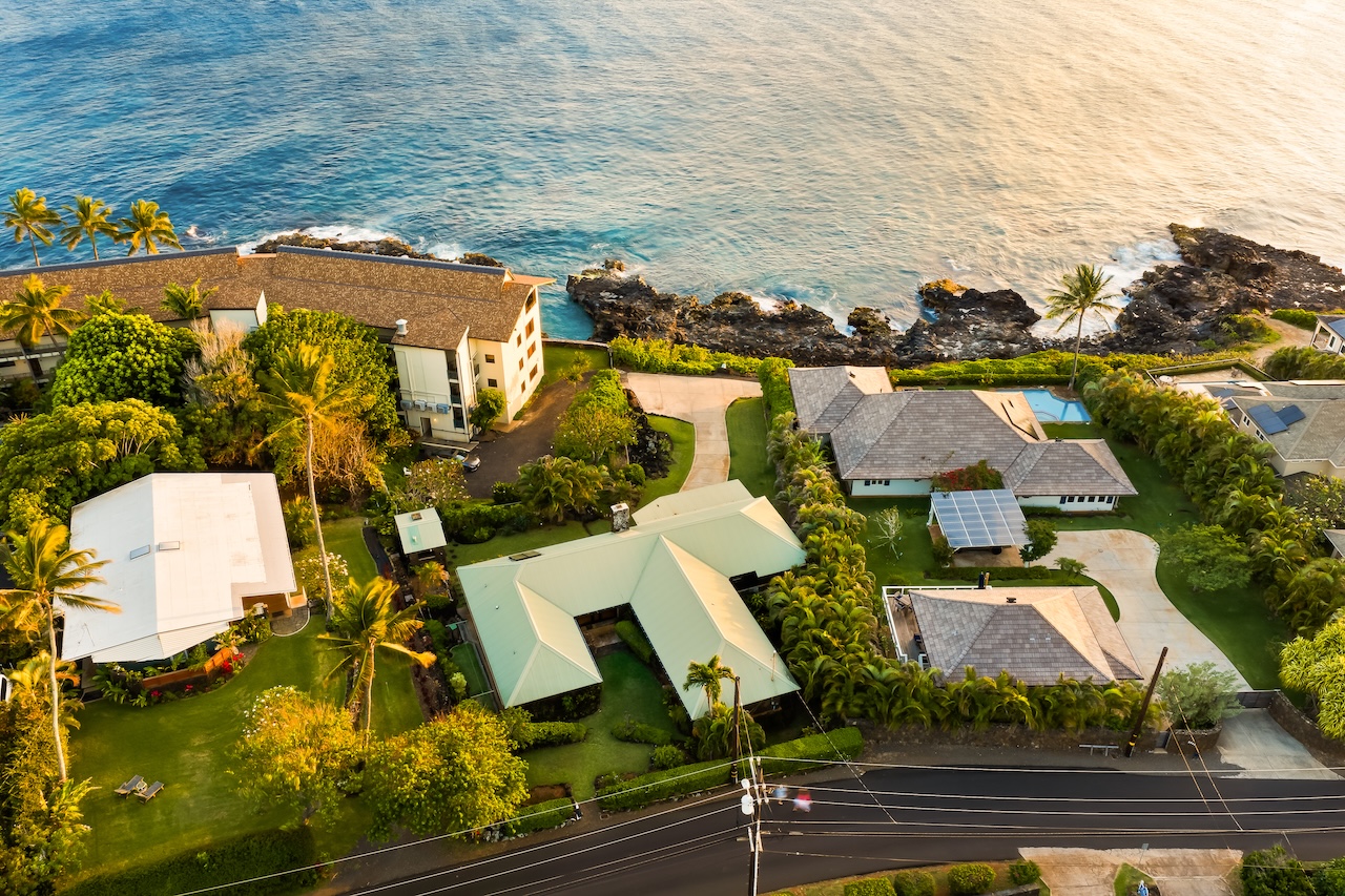 1801 Pe'e Road Koloa, HI 96756 - Photo 5 of 30 an aerial view of residential houses with outdoor space