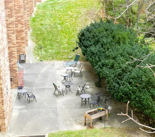 a front view of a house with garden and plants
