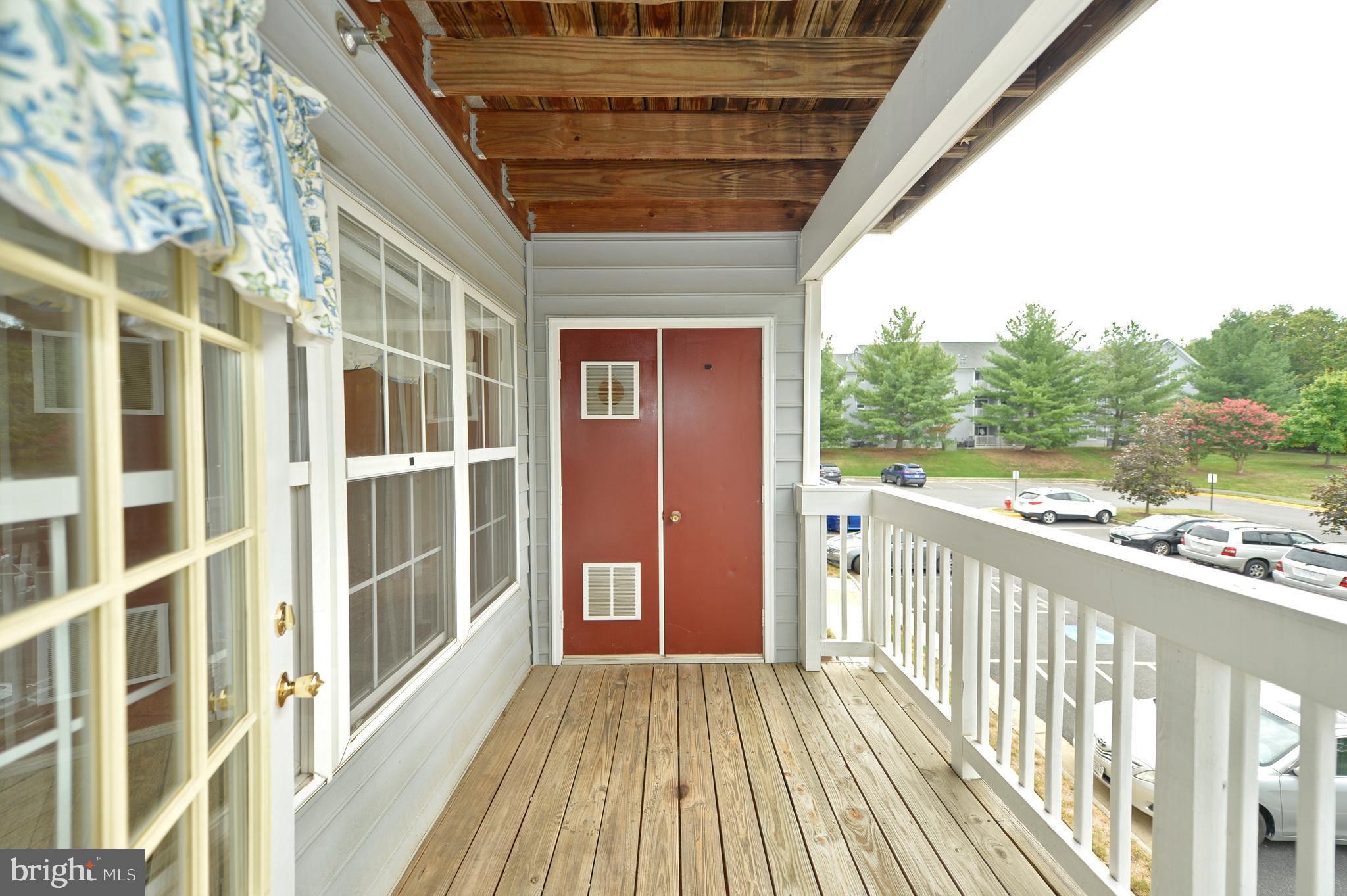 511 Constellation Square Southeast, Unit E Leesburg, VA 20175 - Photo 11 of 34 Private Balcony