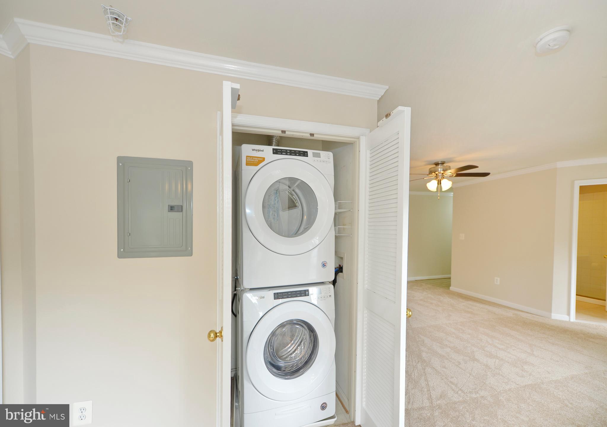511 Constellation Square Southeast, Unit E Leesburg, VA 20175 - Photo 13 of 34 Laundry Closet in Dining Room