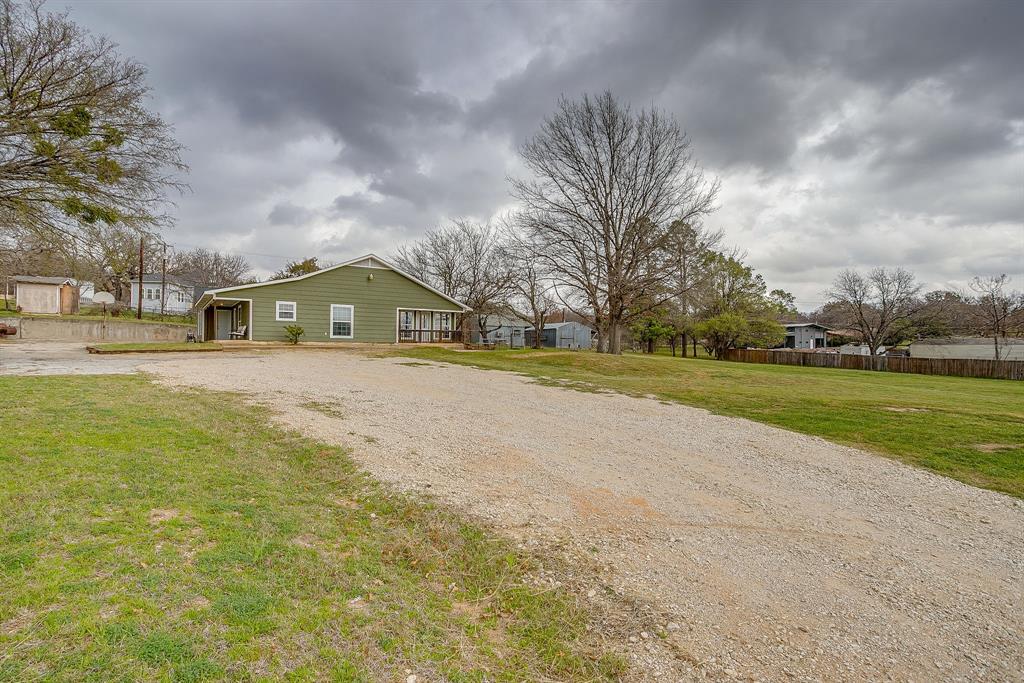 6260 Silver Creek Azle Road Azle, TX 76020 - Photo 6 of 40 a view of big yard in front of house
