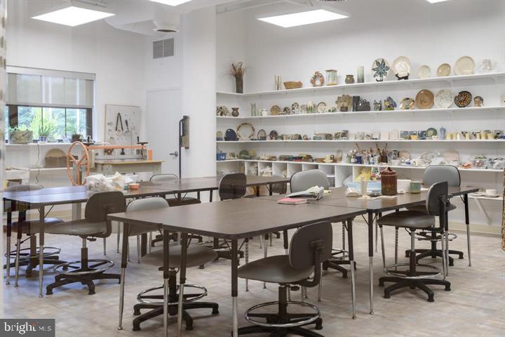 19365 Cypress Ridge Terrace, Unit 121 Leesburg, VA 20176 - Photo 27 of 31 Ceramic Studio in Lansdowne Woods Clubhouse