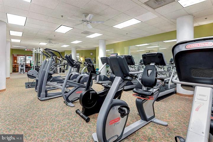 19365 Cypress Ridge Terrace, Unit 121 Leesburg, VA 20176 - Photo 30 of 31 Gym located in Lansdowne Woods Clubhouse