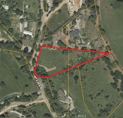 a bird view of a house