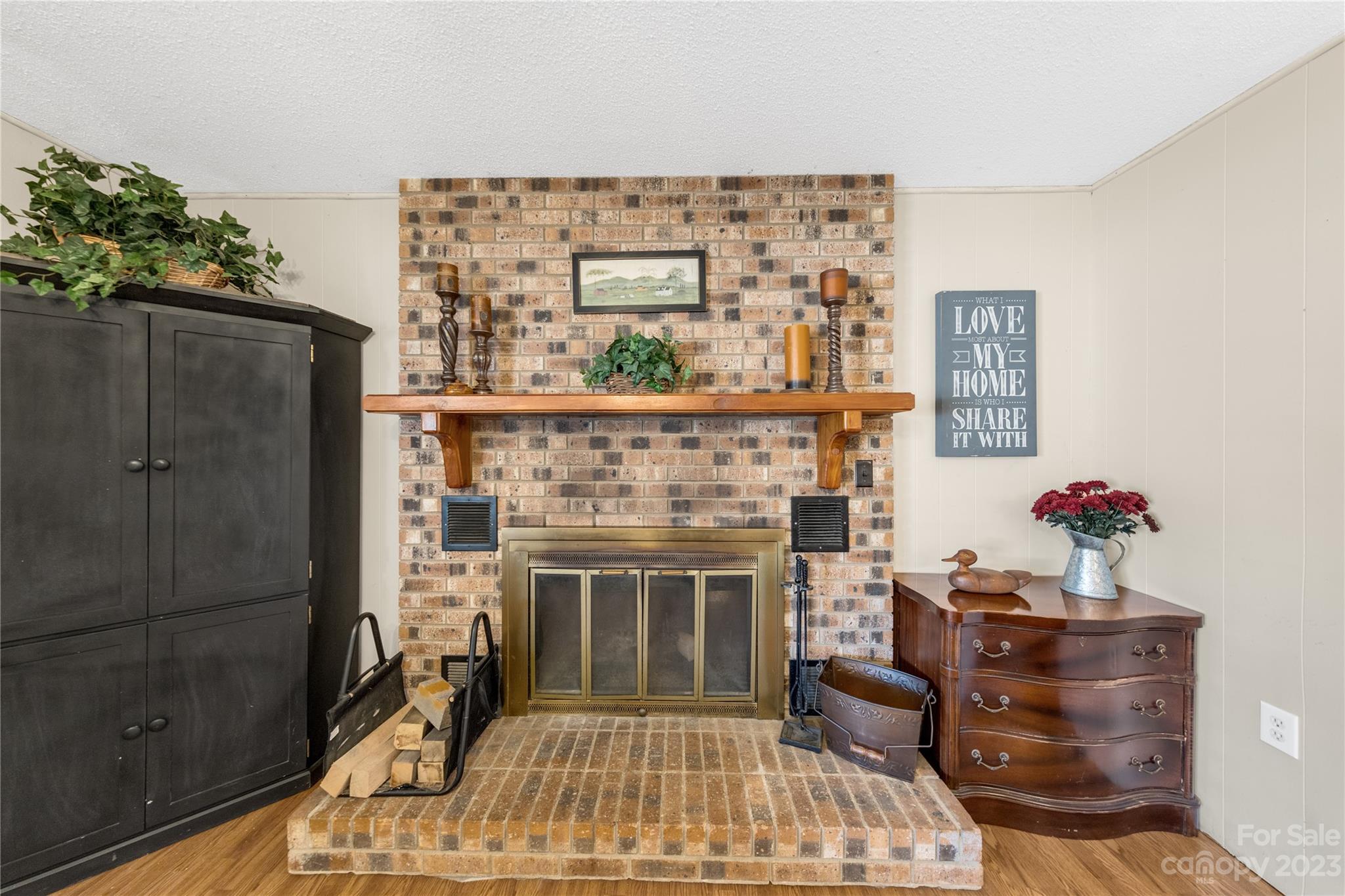 1260 State Rd S-46-536 Rock Hill, SC 29732 - Photo 30 of 34 a living room with furniture and a fireplace