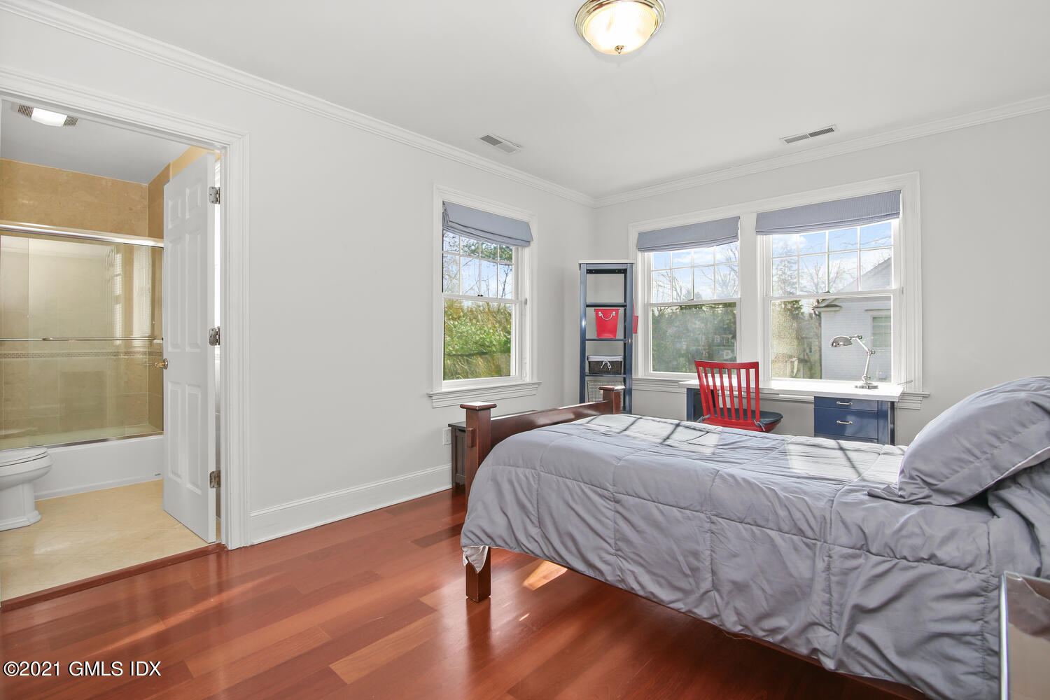 39 Lockwood Lane Riverside, CT 06878 - Photo 54 of 85 a bedroom with a bed and a window