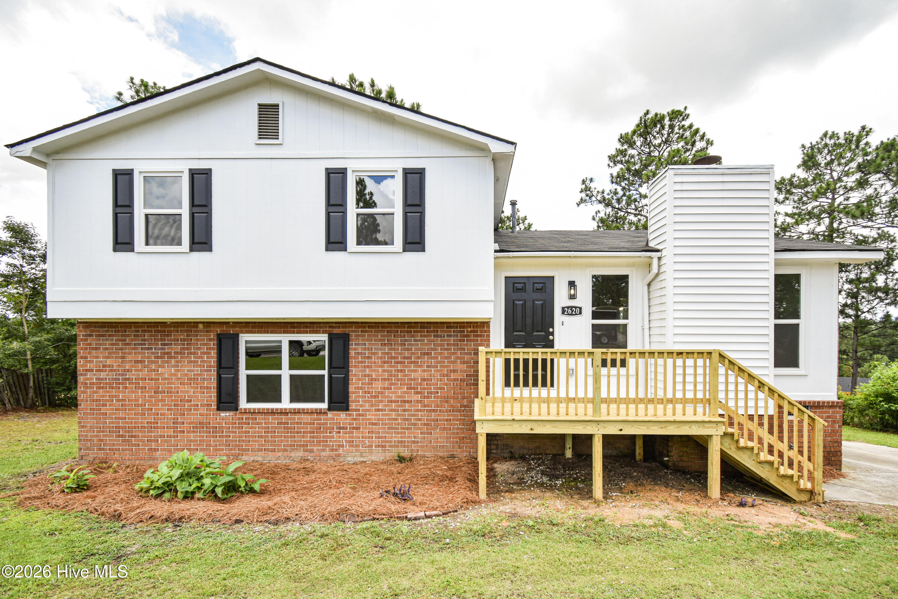 Front of the house