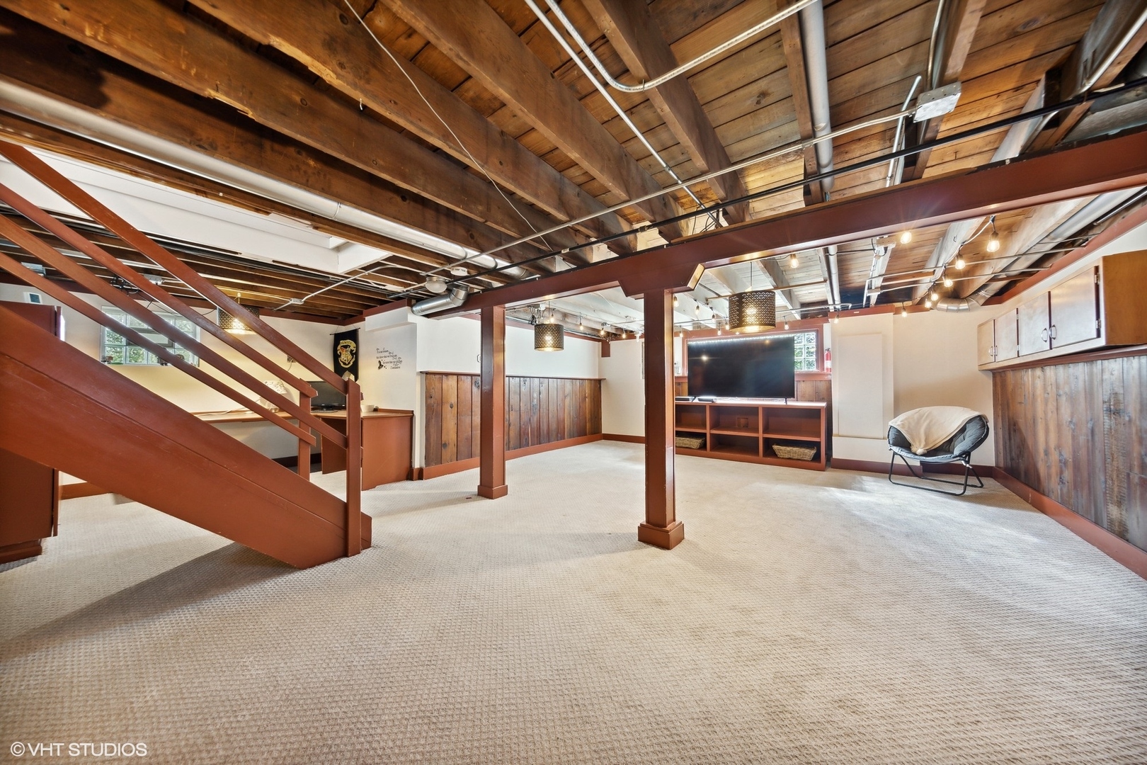 401 Lyon Avenue Wheaton, IL 60187 - Photo 16 of 34 a view of a room with wooden walls