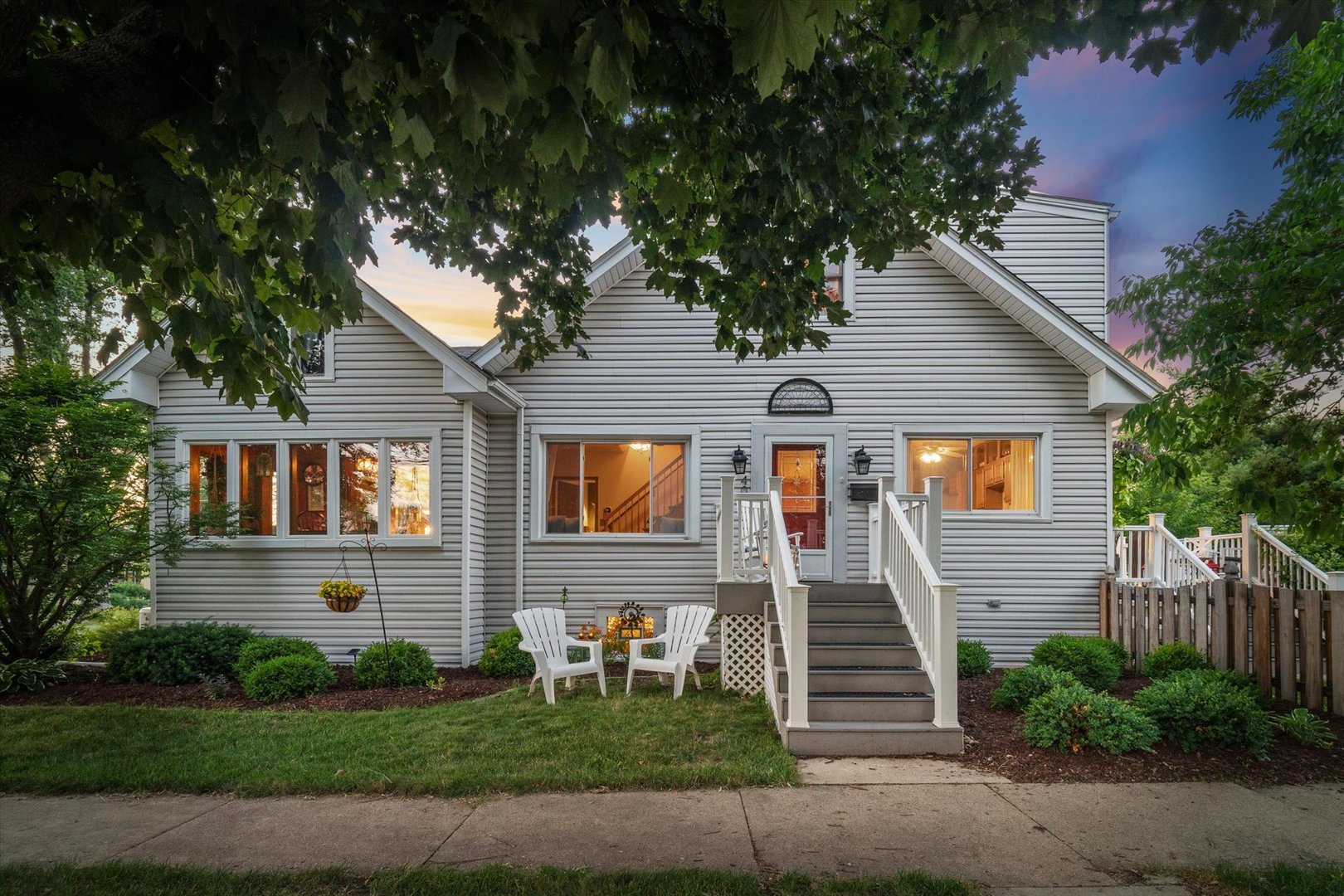 401 Lyon Avenue Wheaton, IL 60187 - Photo 27 of 34 a front view of a house with a yard
