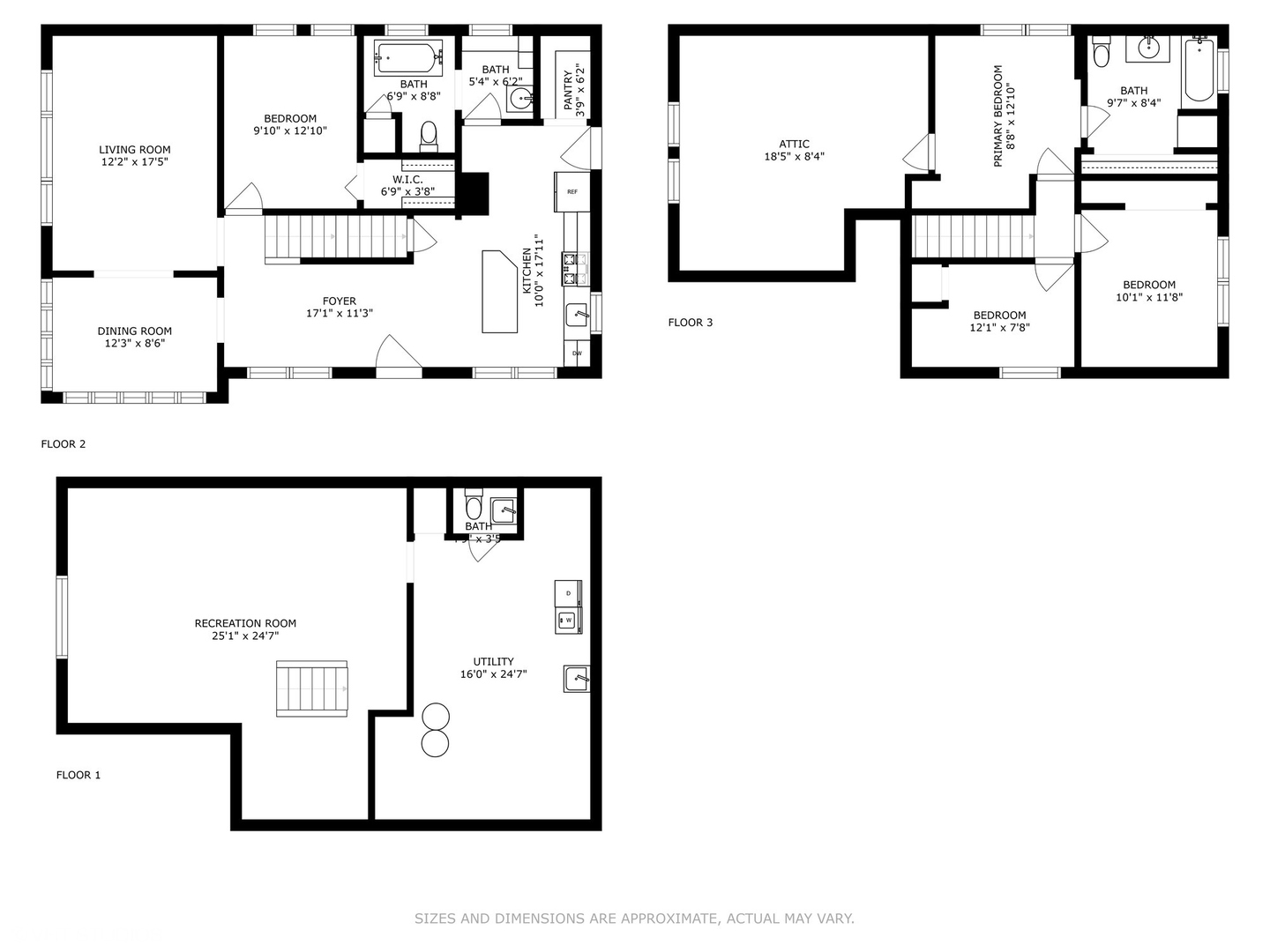 401 Lyon Avenue Wheaton, IL 60187 - Photo 31 of 34 a picture of a floor plan