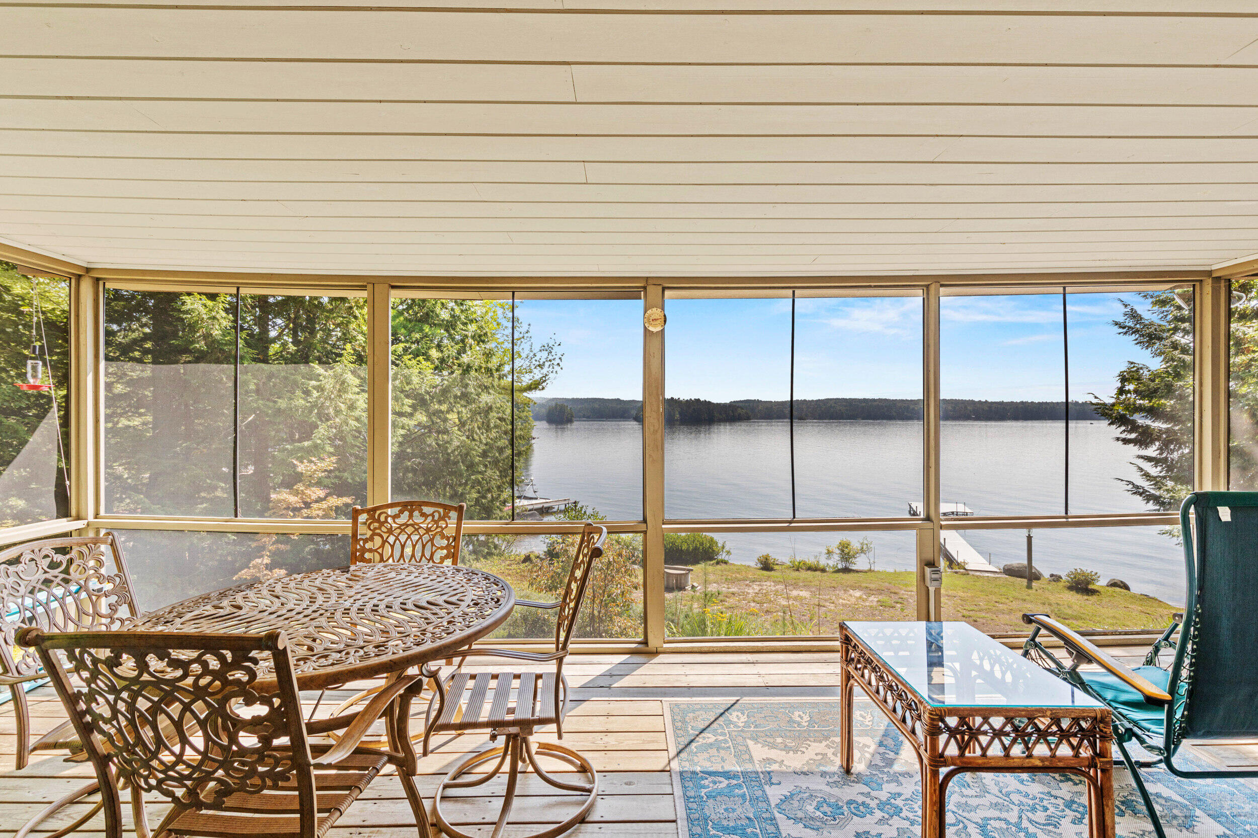 235 Mt Hunger Shore Road Windham, ME 04062 - Photo 15 of 24 Screened porch