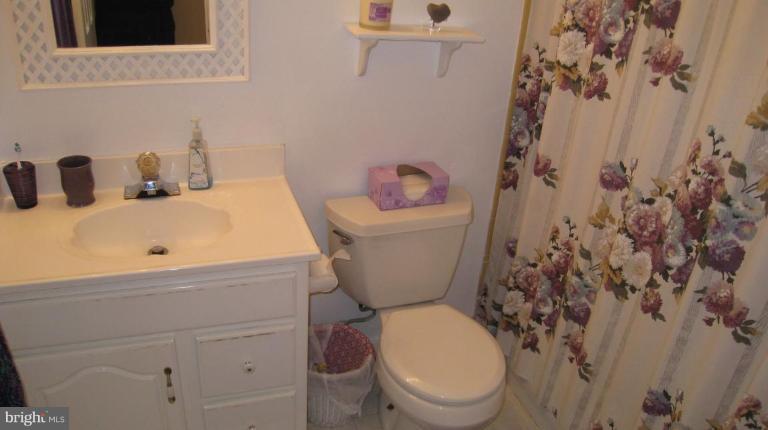 8532 Riverside Road Alexandria, VA 22308 - Photo 17 of 22 a white toilet sitting next to a white sink and vanity