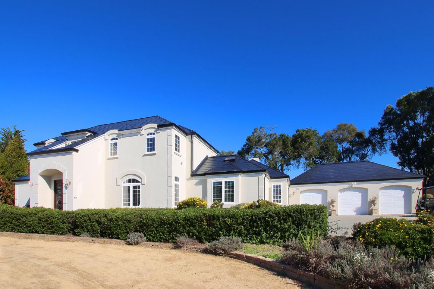 344 Los Robles Road Soquel, CA 95073 - Photo 2 of 76 a front view of a house with a yard