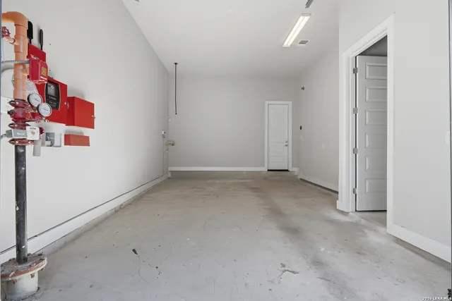 a view of a room with window