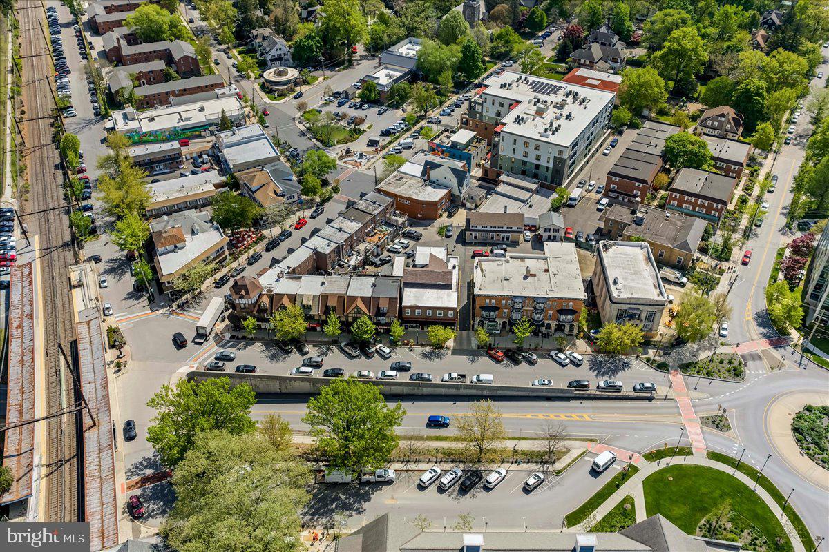 13 South Chester Road Swarthmore, PA 19081 - Photo 39 of 48 an aerial view of a building with outdoor space