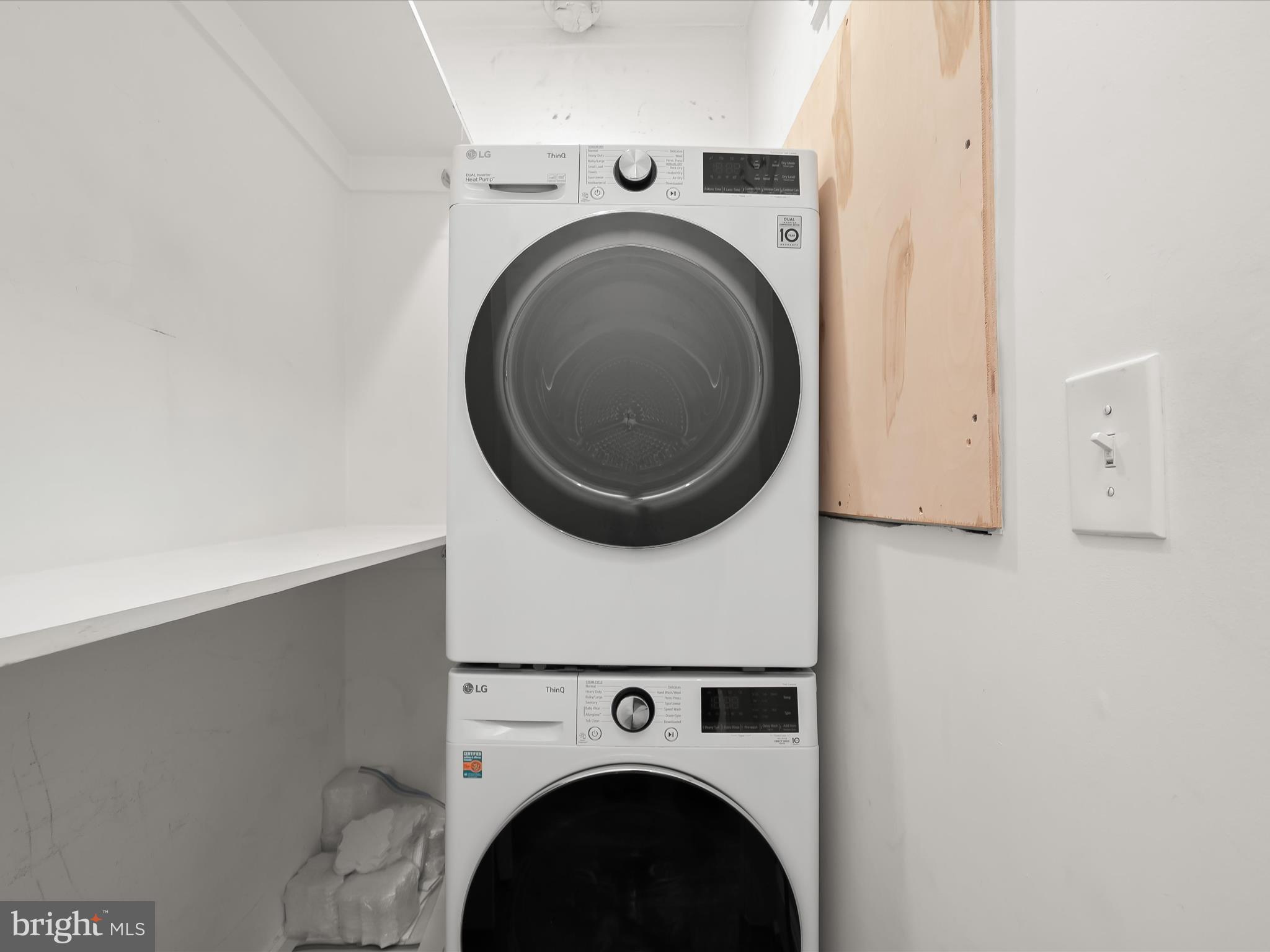 3407 Q Street Northwest Washington, DC 20007 - Photo 19 of 27 a utility room with dryer and washer