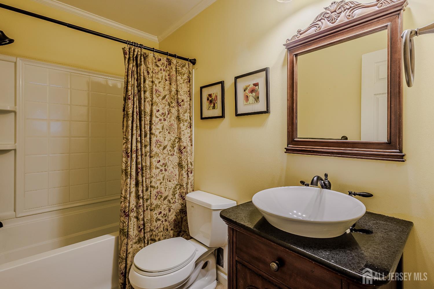 412 Hawkshead Way Somerset, NJ 08873 - Photo 18 of 35 a bathroom with a sink toilet a mirror and shower