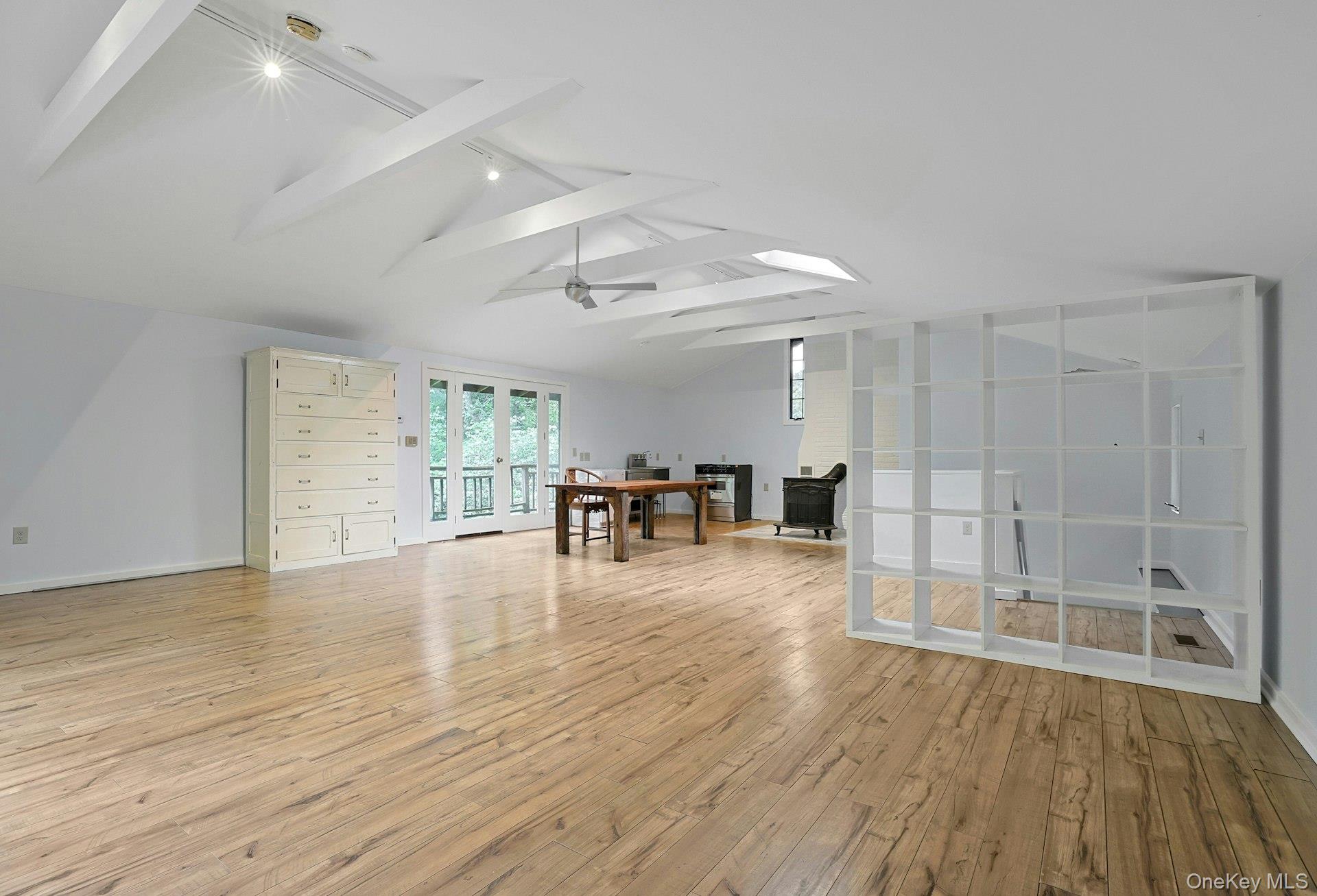21 Woods Road Palisades, NY 10964 - Photo 43 of 47 a view of an empty room with wooden floor and a window