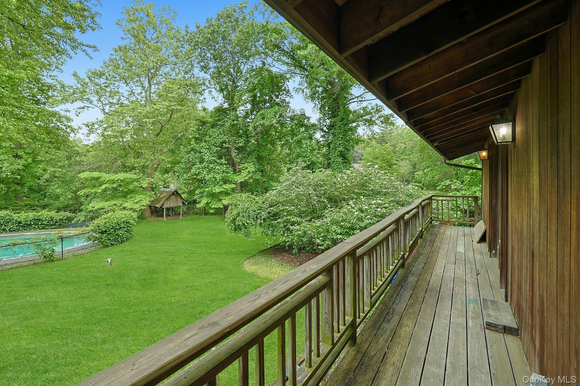 21 Woods Road Palisades, NY 10964 - Photo 46 of 47 a view of balcony and yard