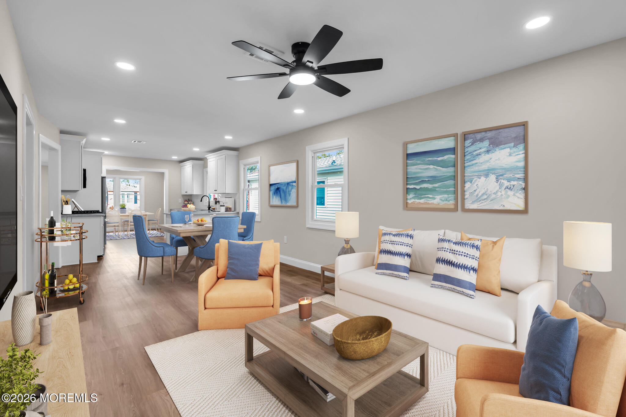 17 Meadowbrook Road Brick, NJ 08723 - Photo 14 of 36 a living room with furniture and a large window