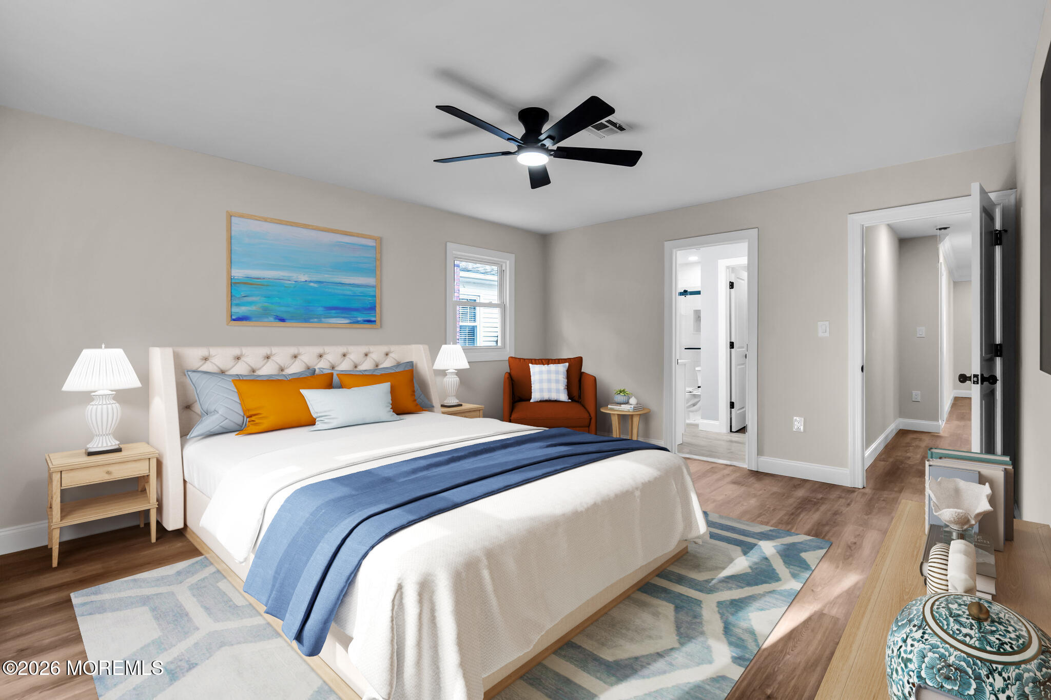 17 Meadowbrook Road Brick, NJ 08723 - Photo 35 of 36 a spacious bedroom with a bed and furniture