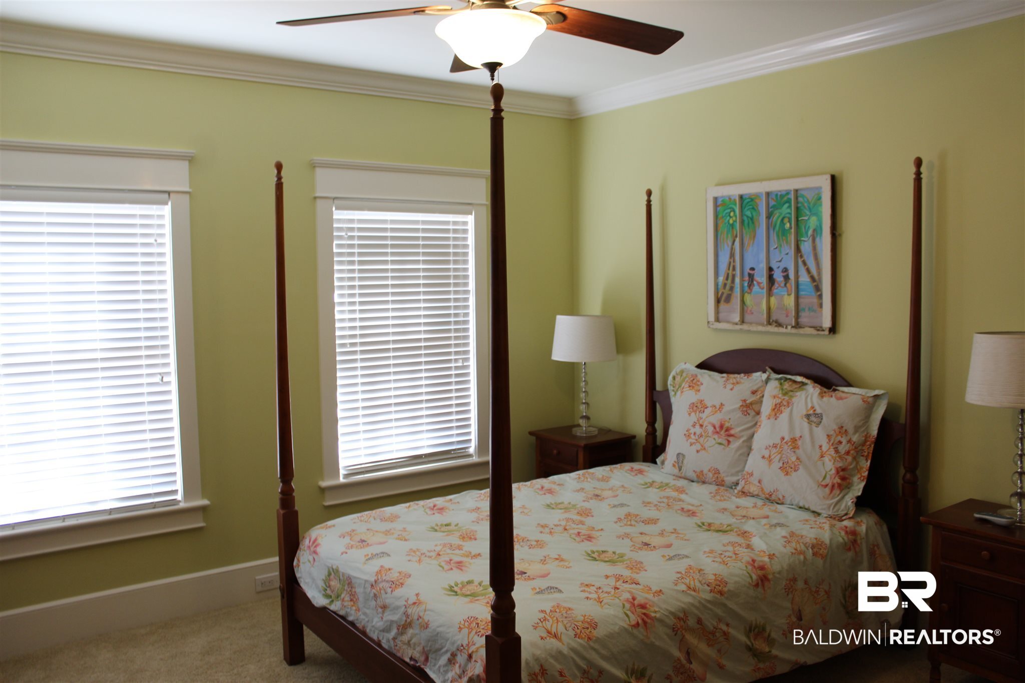 5187 Millhouse Road Gulf Shores, AL 36542 - Photo 35 of 49 With carpet and ceiling fan