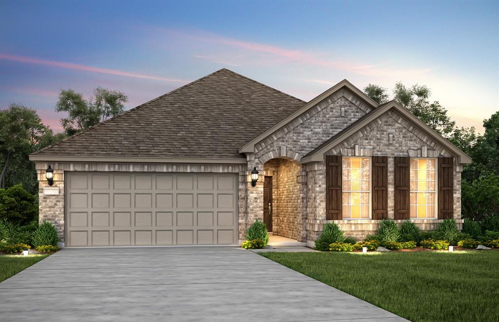 1508 Overlook Court Celina, TX 75009 - Photo 1 of 1 a front view of a house with a yard and garage
