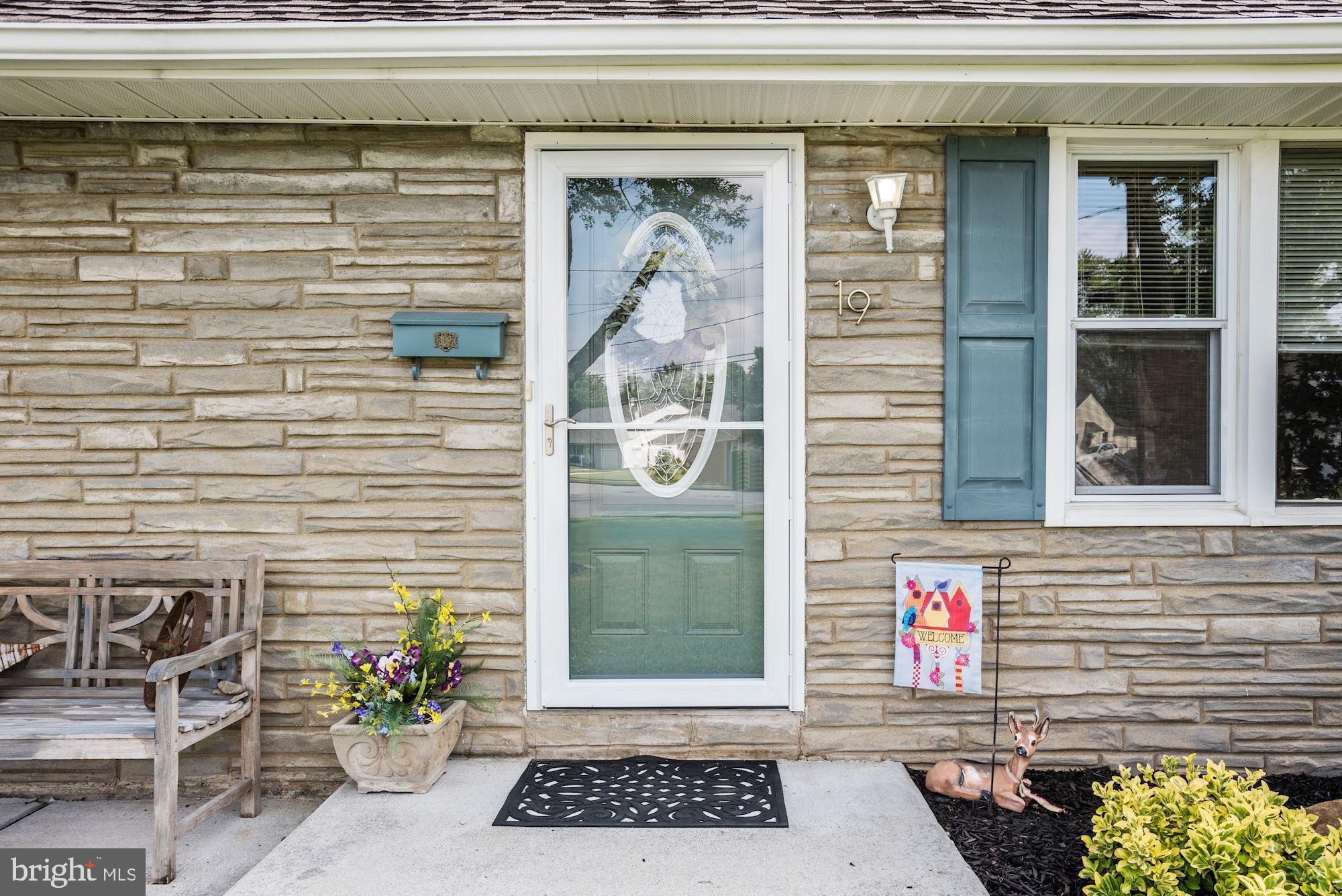 19 Randolph Road West Deptford, NJ 08096 - Photo 2 of 30 Front door: Stone and vinyl exterior