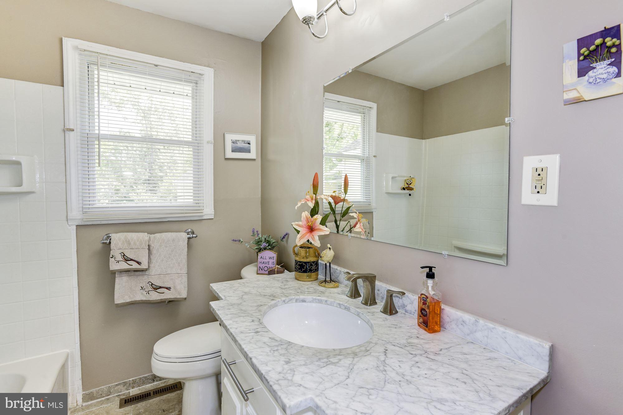19 Randolph Road West Deptford, NJ 08096 - Photo 19 of 30 Bath: 1st Floor; granite counter top; new floor.