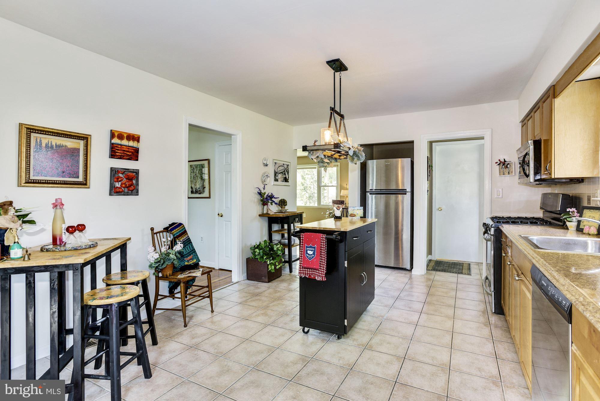 19 Randolph Road West Deptford, NJ 08096 - Photo 10 of 30 Eat in Kitchen adjoins dining room/kitchen/LR