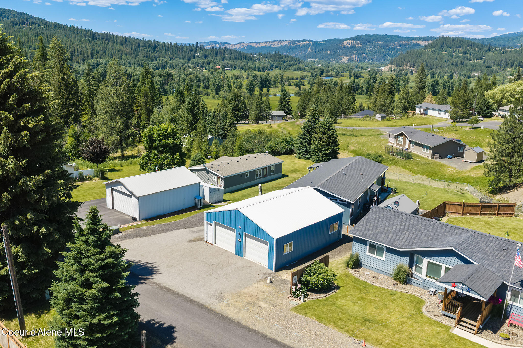 575 Garden Tracts Road St. Maries, ID 83861 - Photo 39 of 49 Drone