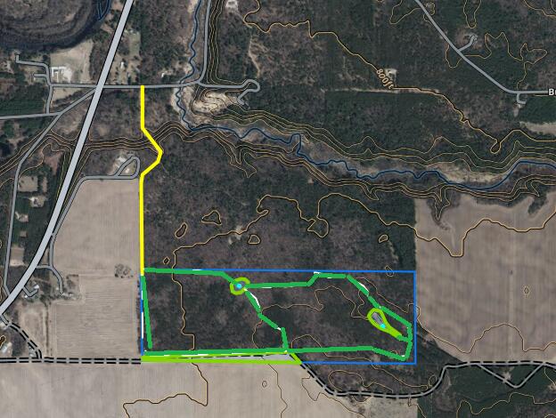 0 Lake Road Melrose, WI 54642 - Photo 20 of 60 Miller Map with Trails.