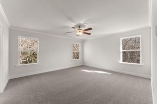 660 Bald Ridge Circle Demorest, GA 30535 - Photo 15 of 24 an empty room with windows and fan