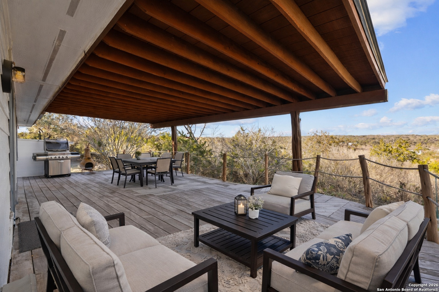 431 Windy Hill Drive Spring Branch, TX 78070 - Photo 24 of 45 an outdoor space with patio furniture