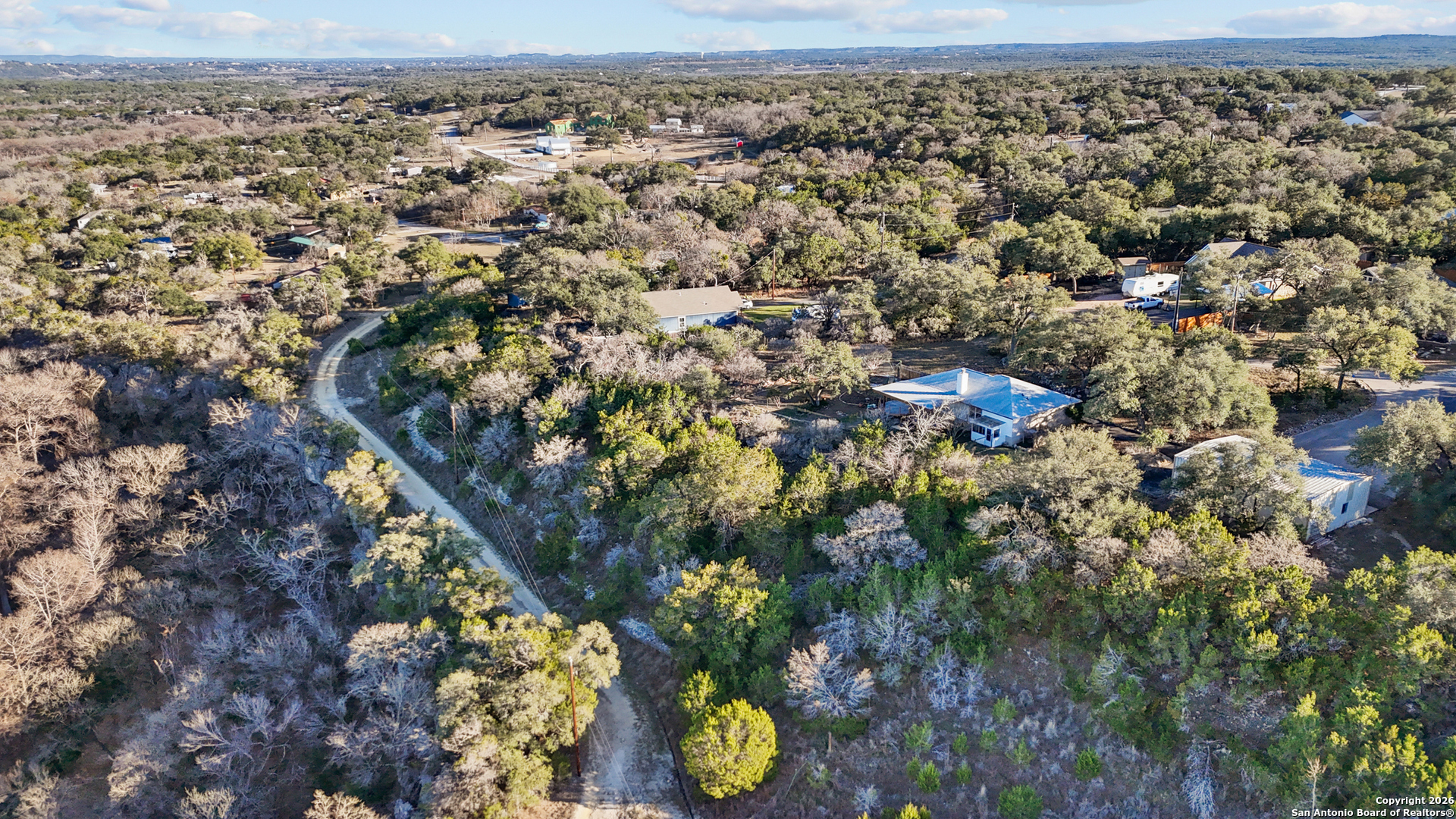 431 Windy Hill Drive Spring Branch, TX 78070 - Photo 40 of 45 an aerial view of multiple house