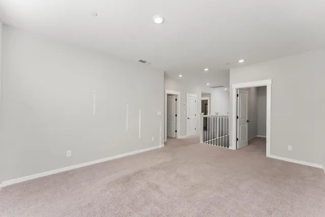 a view of empty room