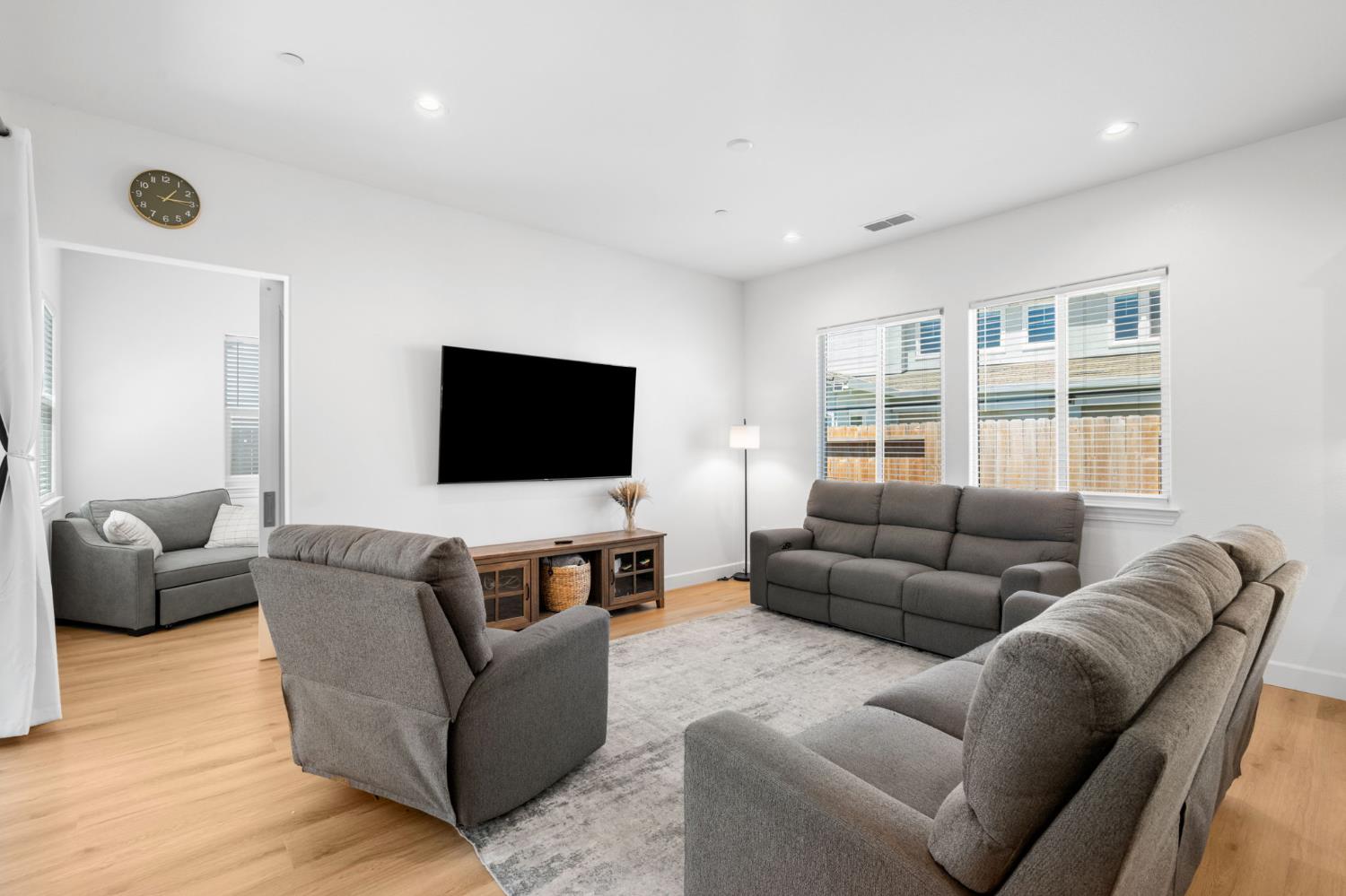 4314 Moro Cyn Street Rancho Cordova, CA 95742 - Photo 7 of 39 a living room with furniture and a flat screen tv