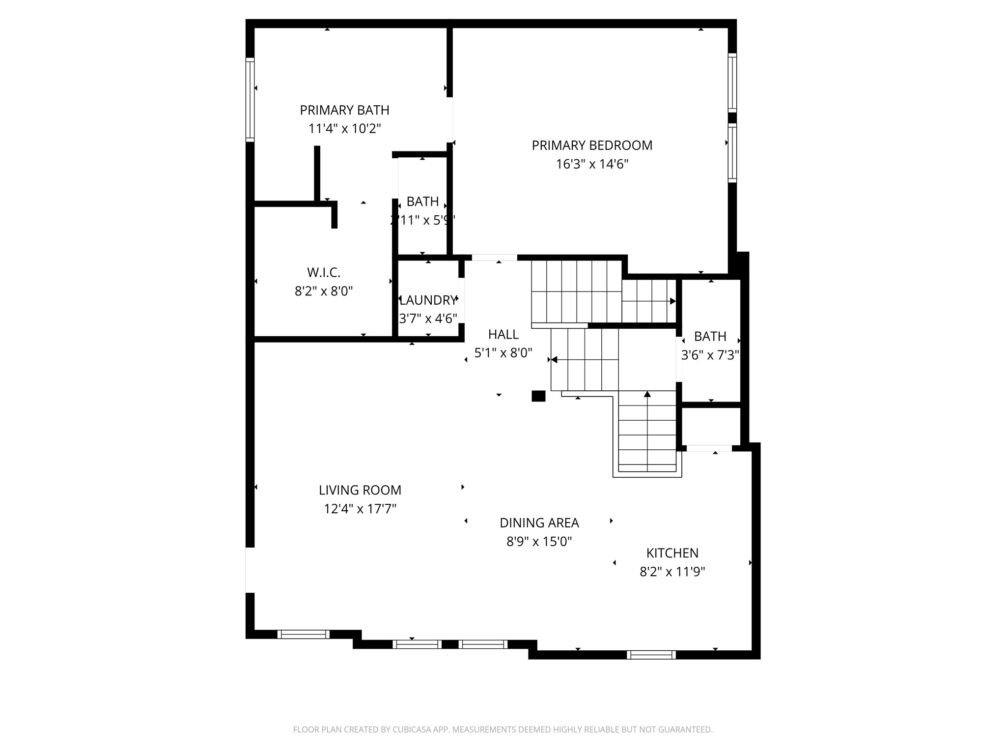 4510 Inker Street, Unit B Houston, TX 77007 - Photo 39 of 43 Second Story- All dimensions to be independently verified