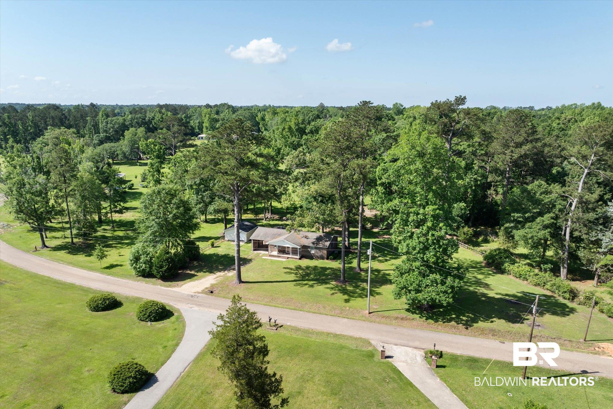 427 Upper Ferry Road Leroy, AL 36548 - Photo 28 of 37 Bird's eye view