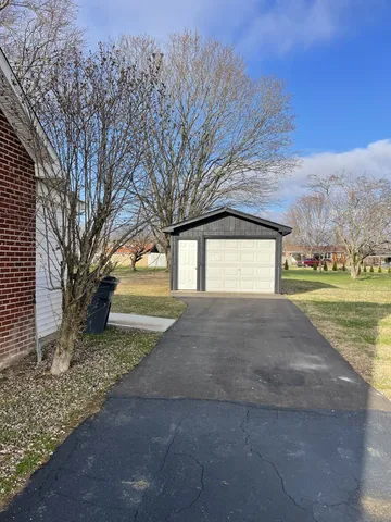 a view of outdoor space and yard