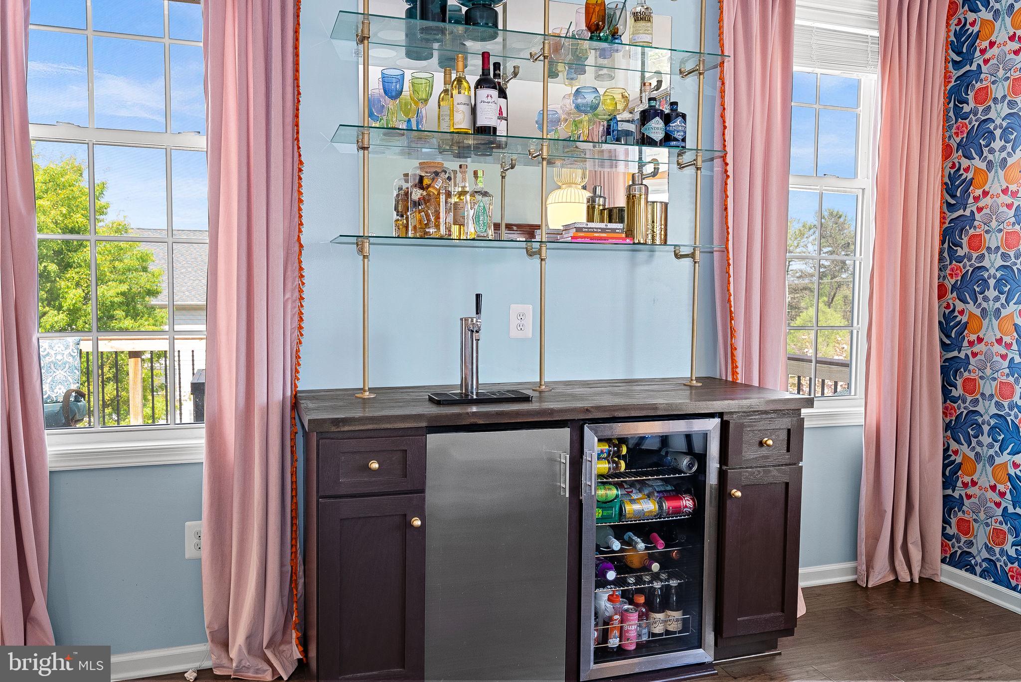 200 Croft Square Purcellville, VA 20132 - Photo 26 of 58 Built-in custom bar with kegerator!