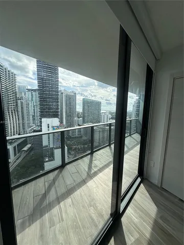 a view of city with balcony