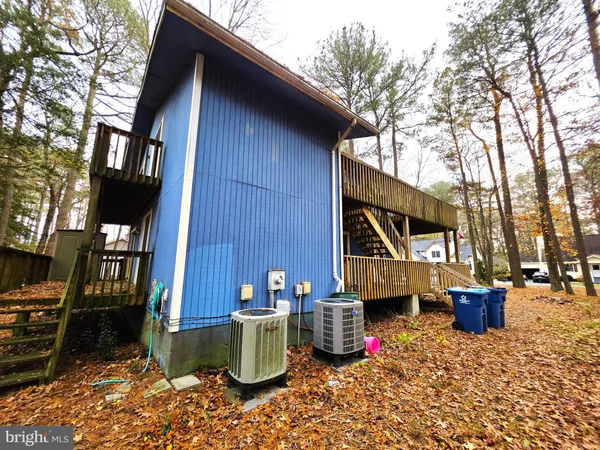 a view of outdoor space and deck