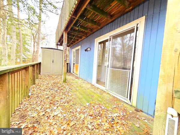 a view of a porch