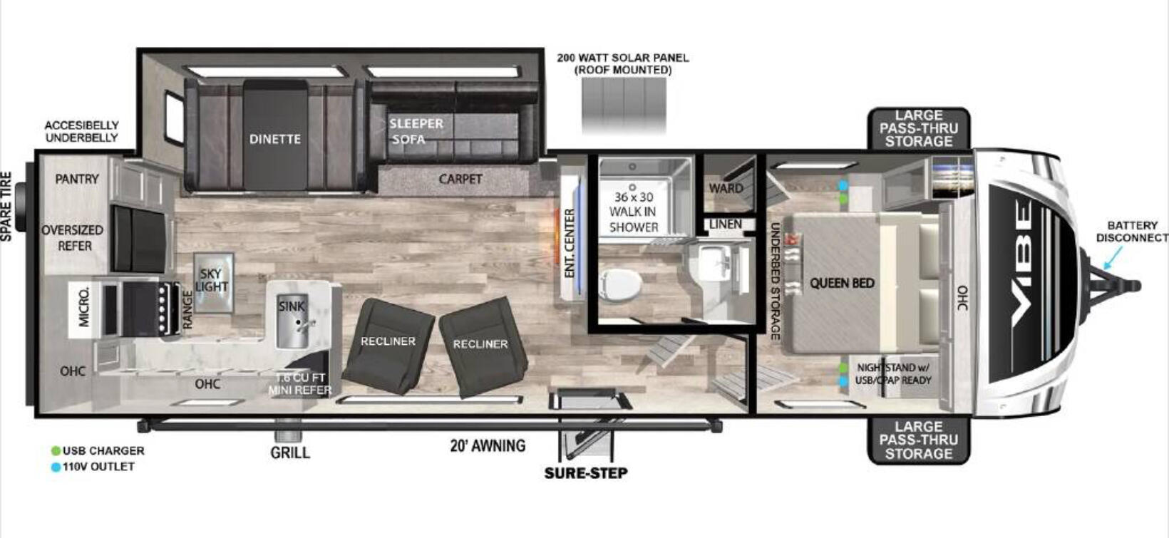 4386 South Laurel Road London, KY 40744 - Photo 35 of 35 Floor plan with hallway entrance and bedroom entrance to bathroom