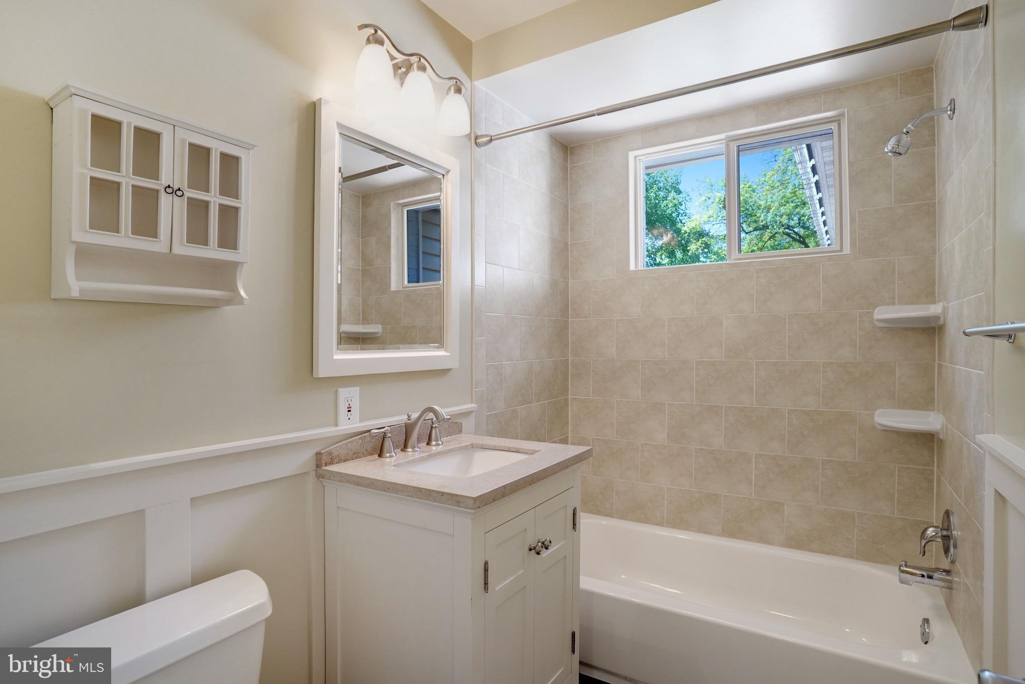 5300 Kings Park Drive Springfield, VA 22151 - Photo 20 of 62 Remodeled Hall Full Bath