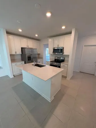 a view of a small space